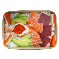 CHIRASHI SALMÓN Y ATÚN